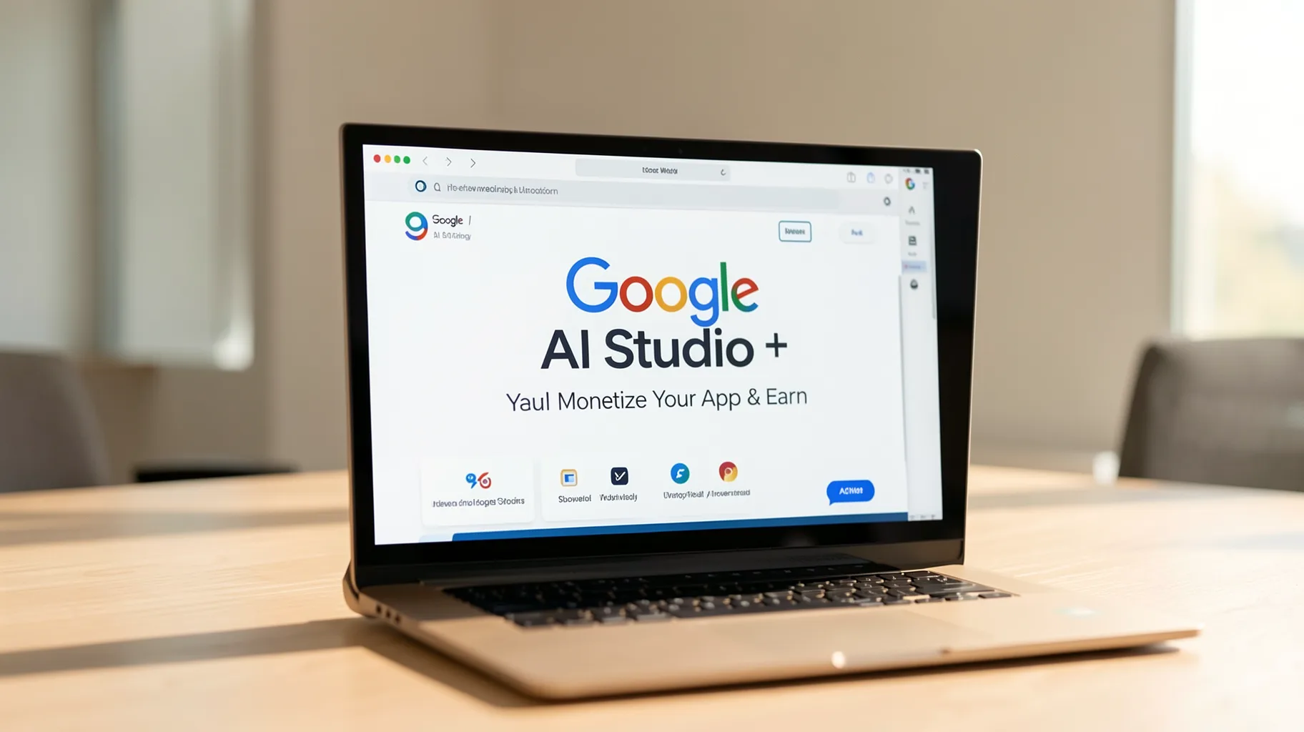 Google AI Studio + AdMob: Monetize Your App & Earn Revenue — visual for app