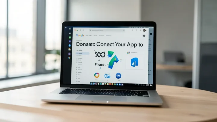 Google AI Studio + Firebase: Connect Your App to a Real Database — visual for firebase
