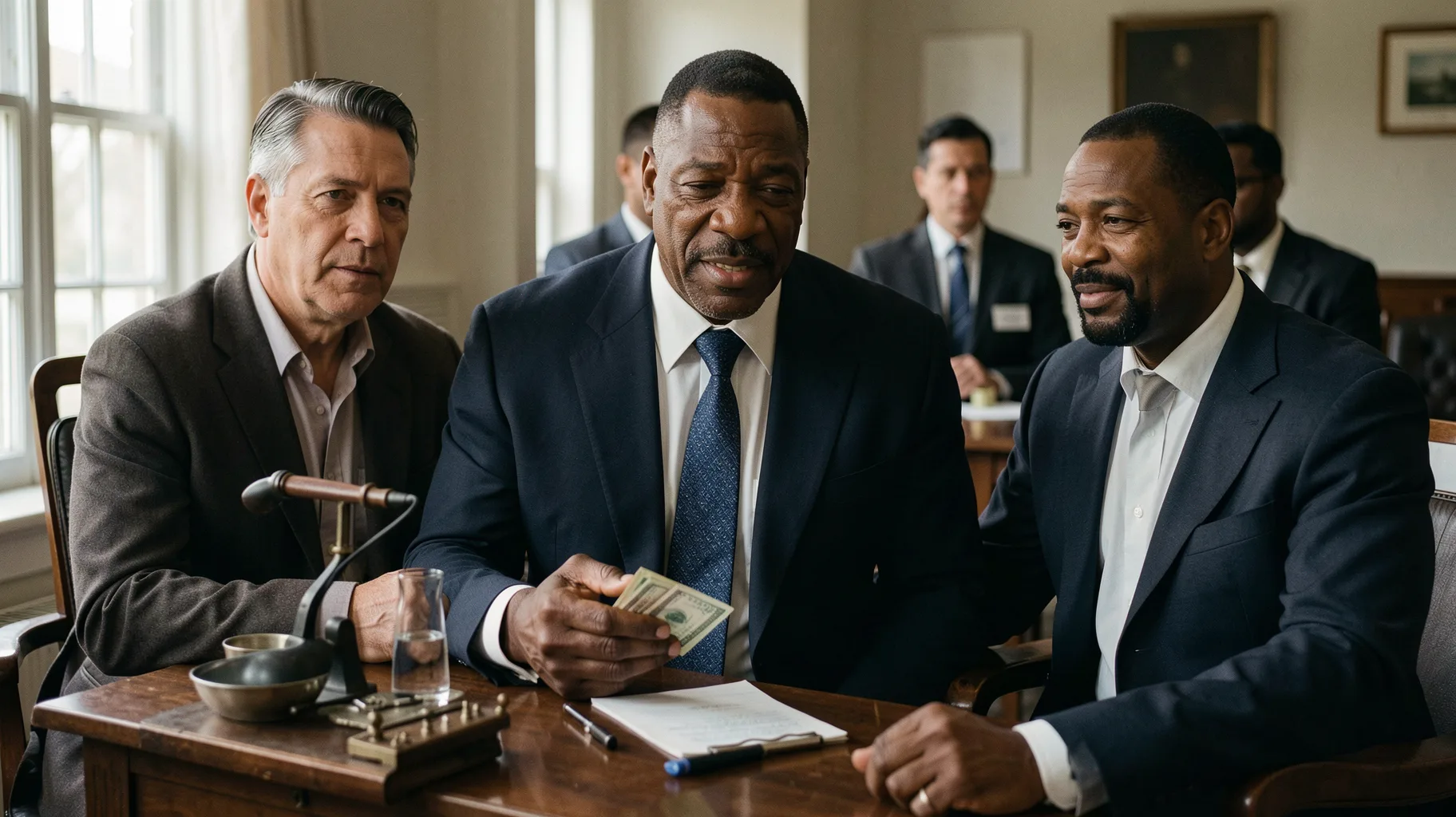 But Within 2003 Mike Tyson Had a Loan — visual for money