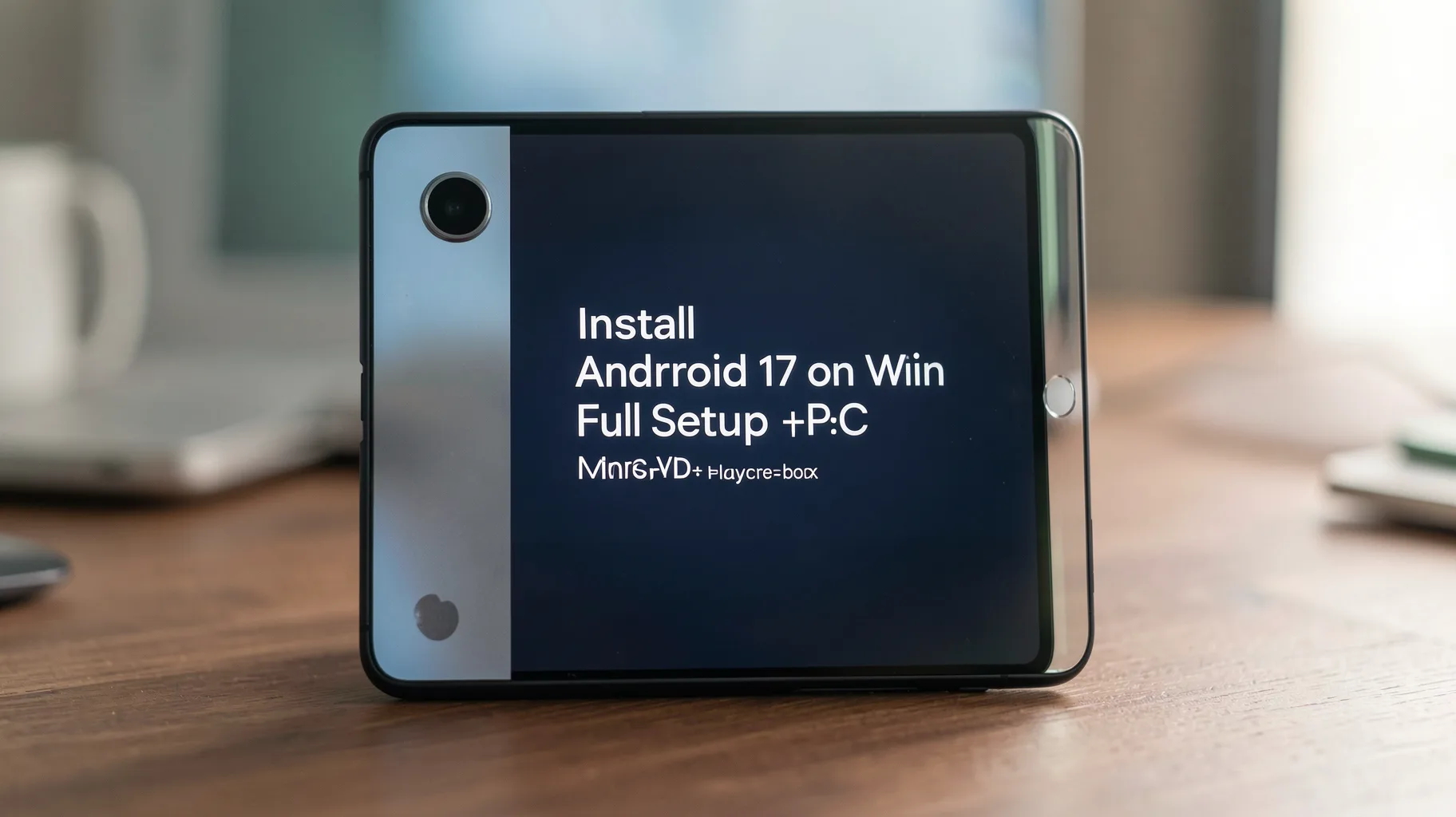 Now, find Hyper-V and check the box — visual for android
