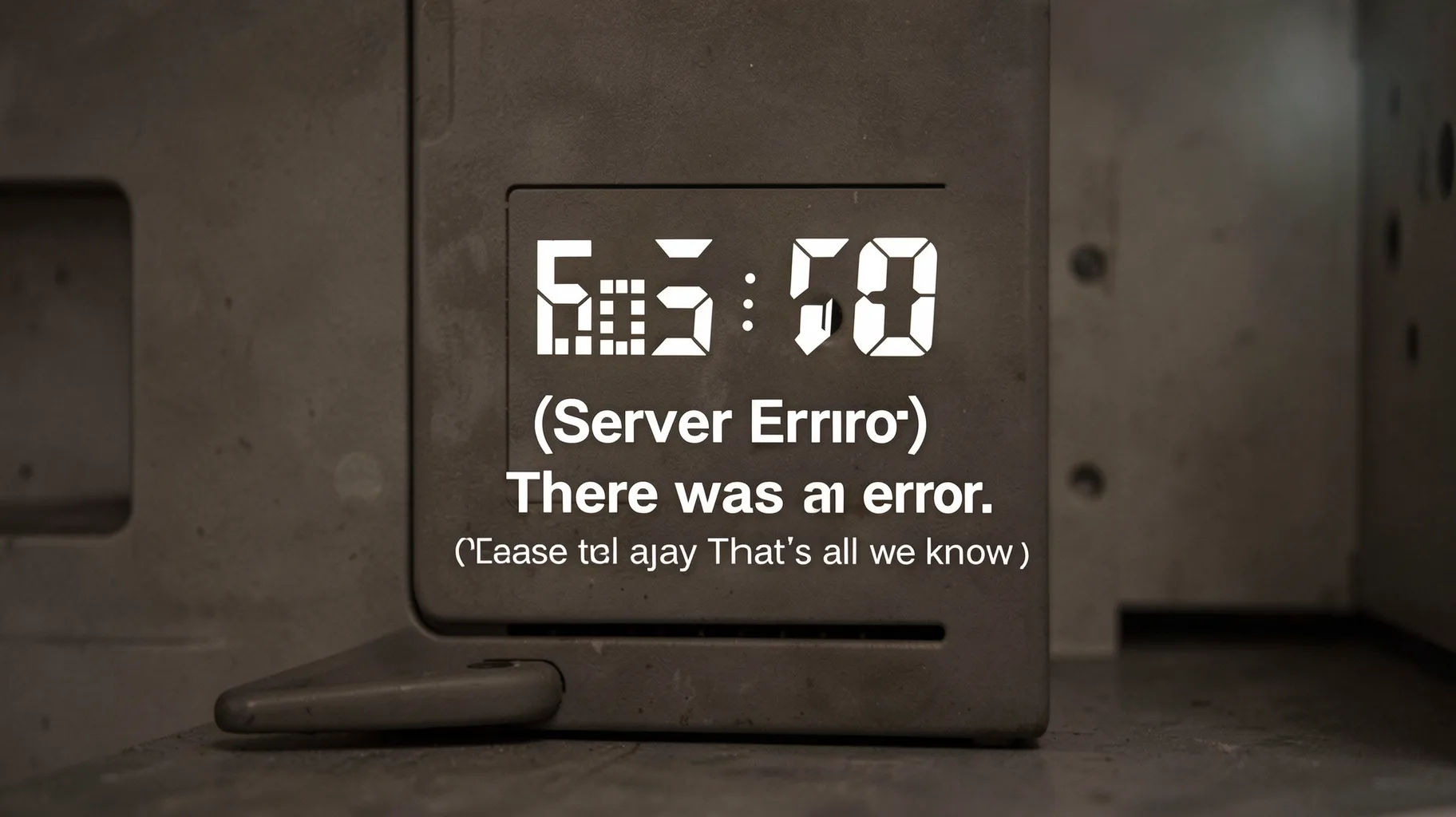 Error 500 (Server Error)!!1500.That’s an error.There… — visual for error