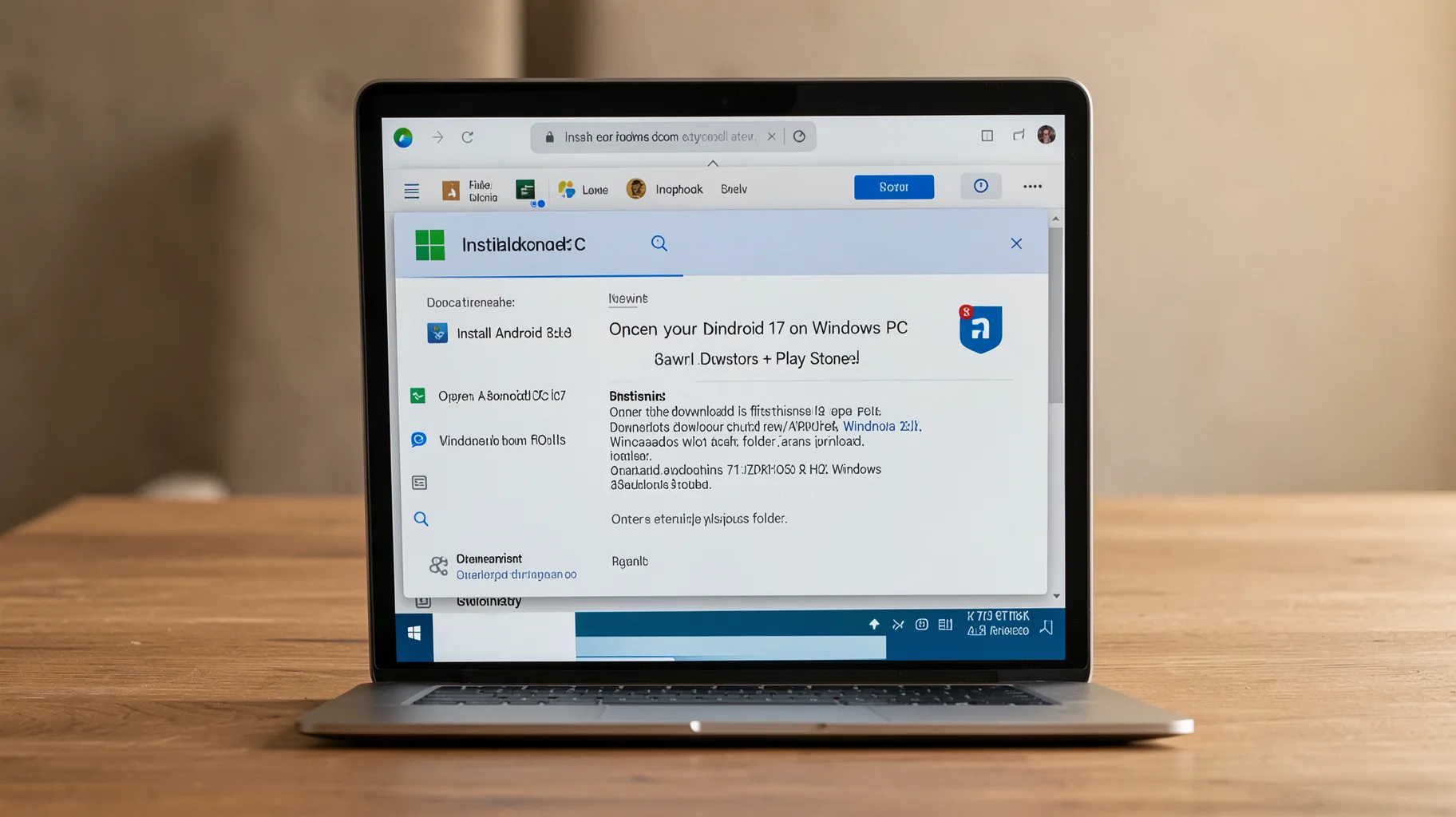 Once the download is finished, open your Windows downloads folder — visual for android