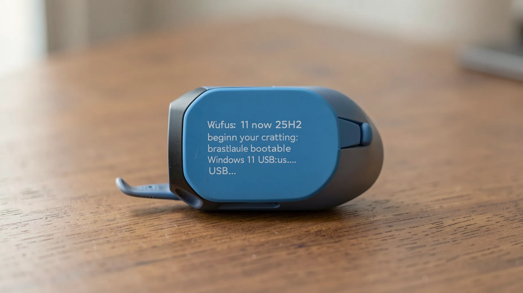 Rufus will now begin creating your bootable Windows 11 USB… — visual for windows