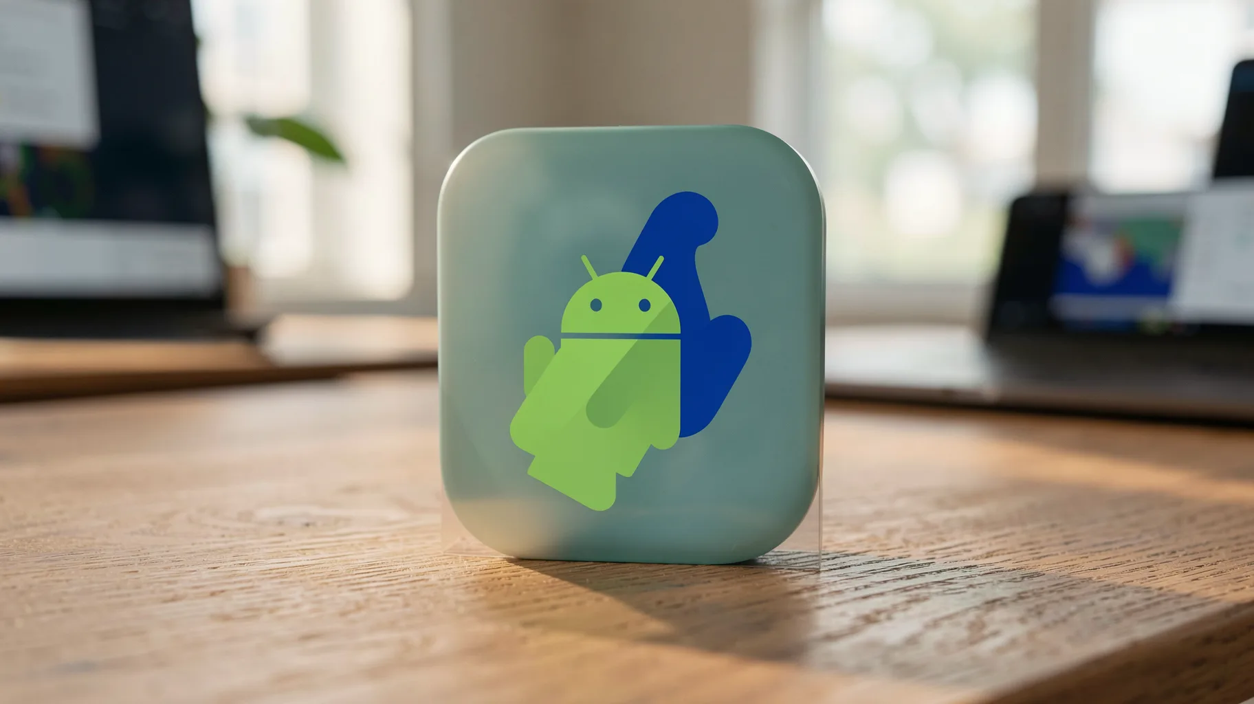 So, if you're building Android apps with Google AI Studio… — visual for studio