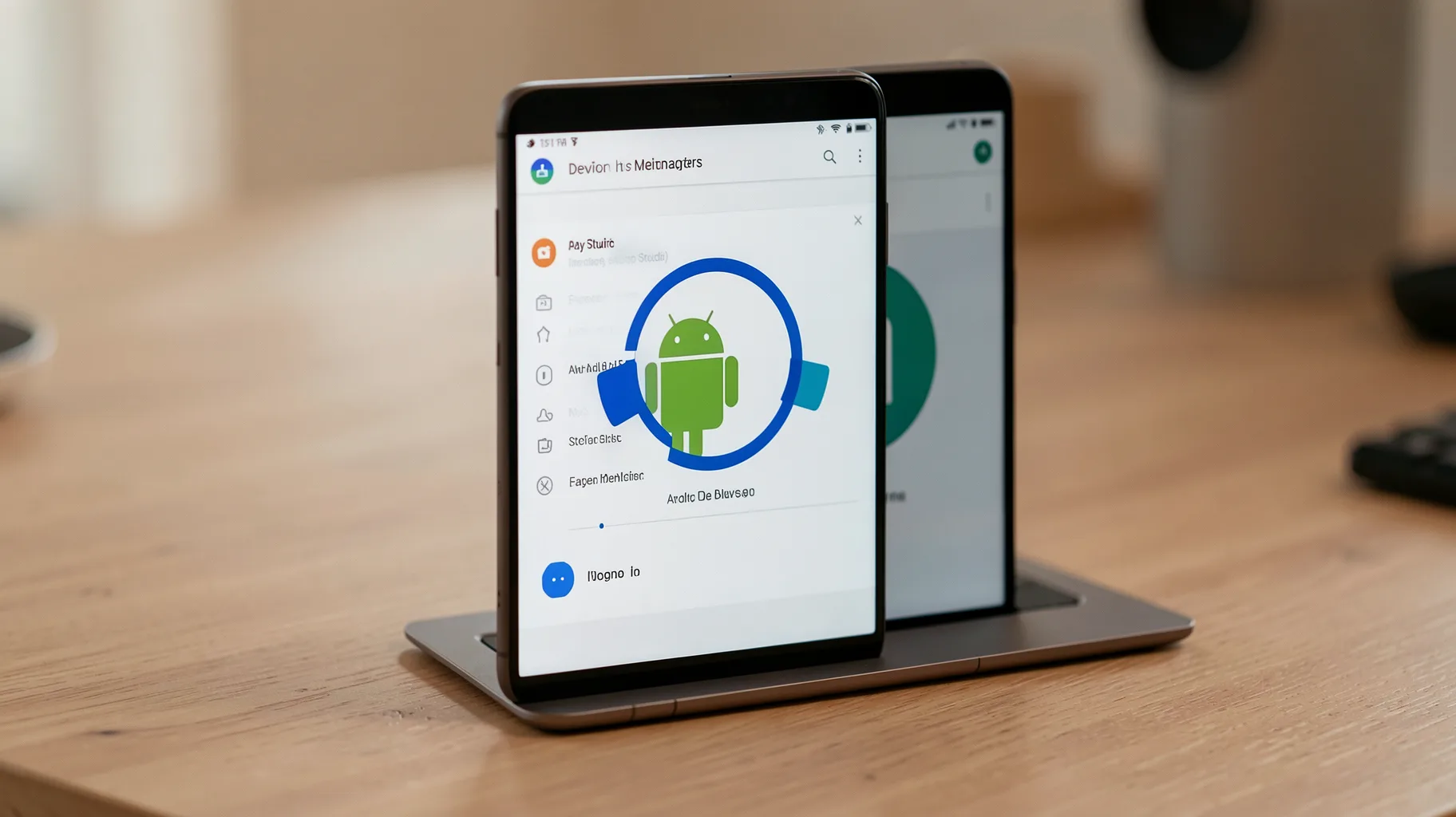 Open device manager and mirror my… — visual for android