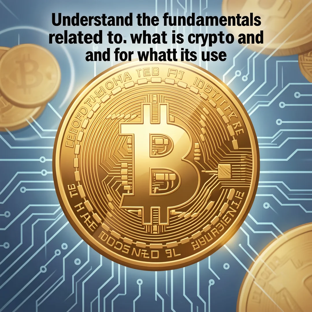 Step 1: Illustration for step: Understand the fundamentals related to what is crypto and for what its use, p
