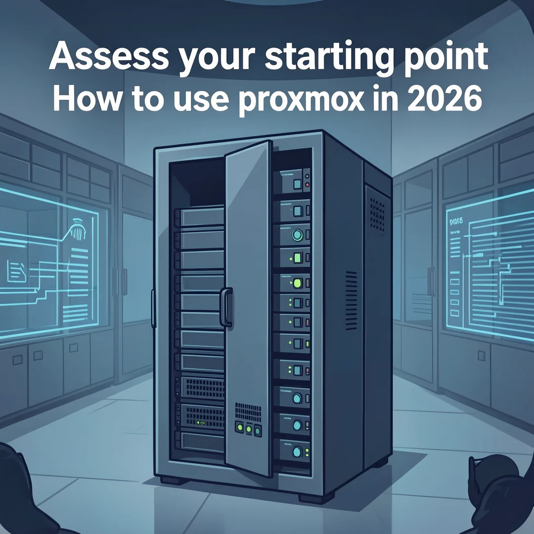 Step 2: Illustration for step: Assess your starting point related to How to use proxmox in 2026, professiona