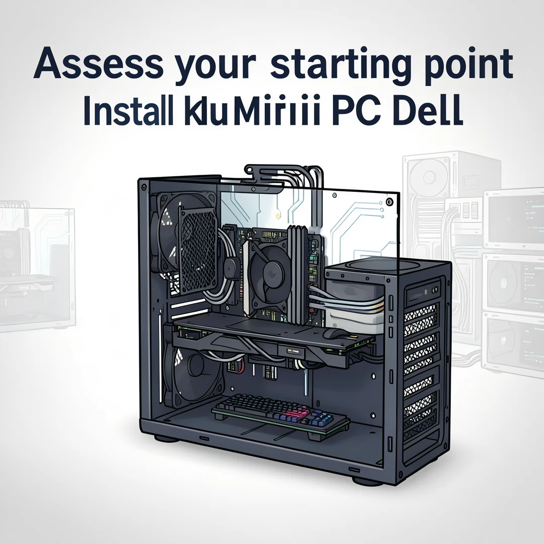 Step 2: Illustration for step: Assess your starting point related to install kubernet on mini pc dell, profe