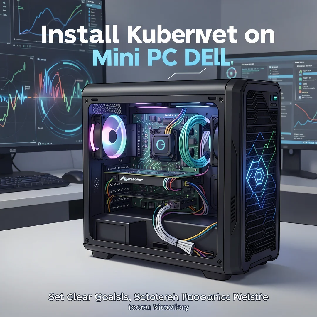 Step 3: Illustration for step: Set clear goals related to install kubernet on mini pc dell, professional edu