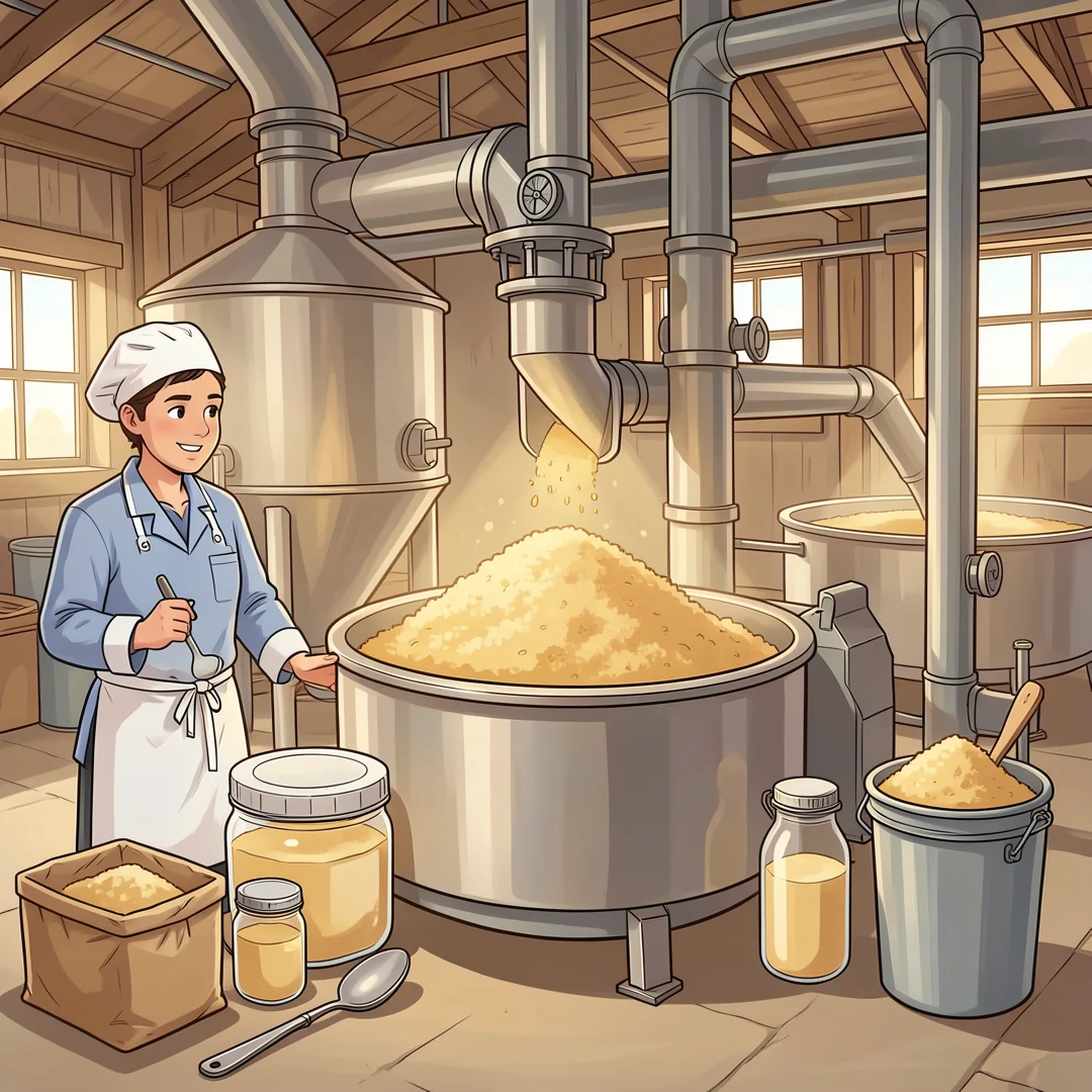 Step 4: Illustration for step: Gather necessary resources related to how shugar make in shugar mill, profess