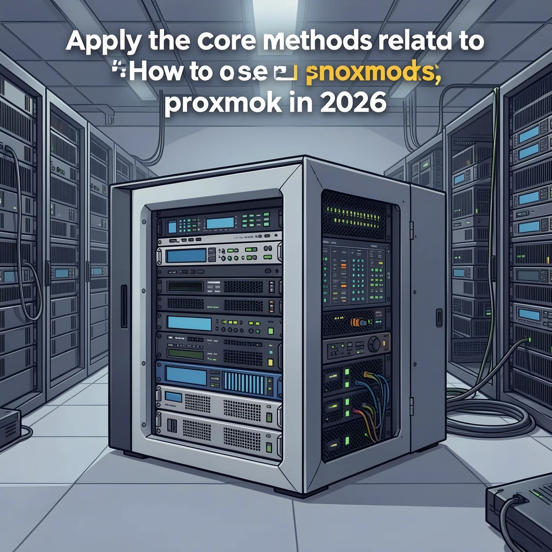 Step 5: Illustration for step: Apply the core methods related to How to use proxmox in 2026, professional ed