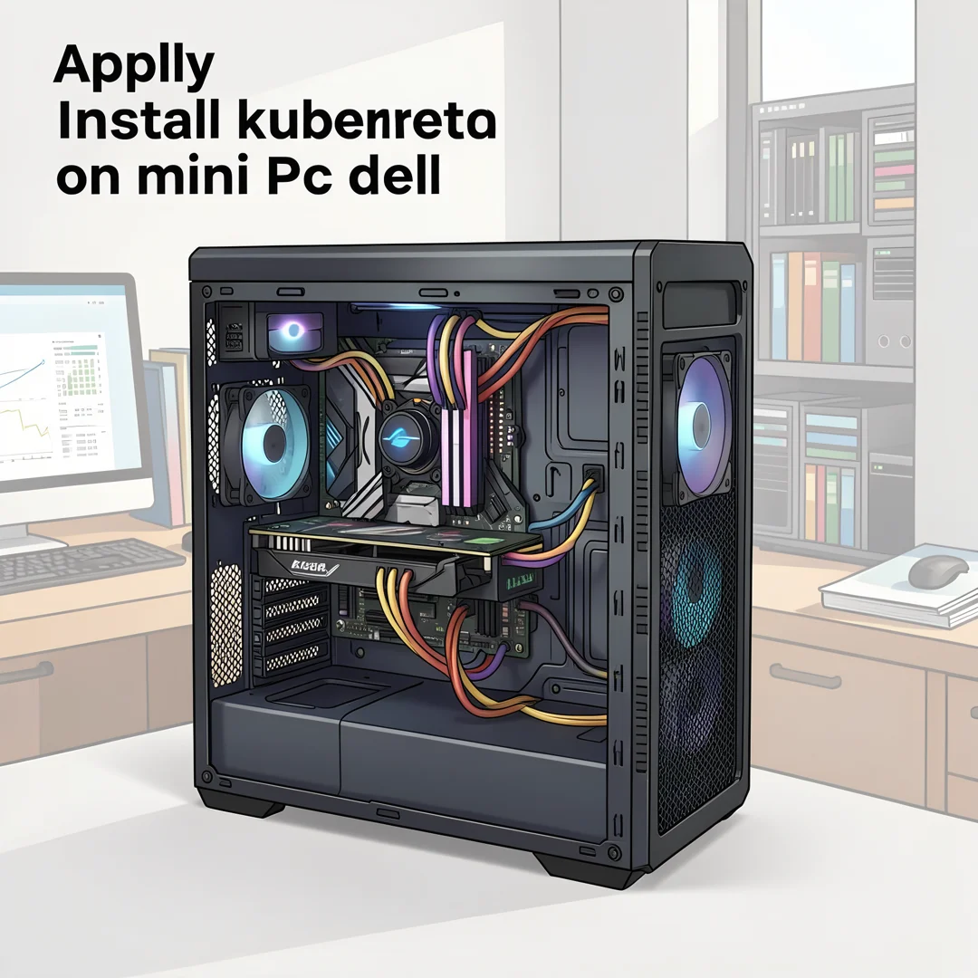 Step 5: Illustration for step: Apply the core methods related to install kubernet on mini pc dell, professio