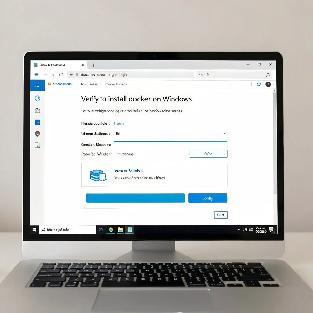 Step 5: Technical tutorial screenshot: Verify the installation for How to install docker on windows, compute
